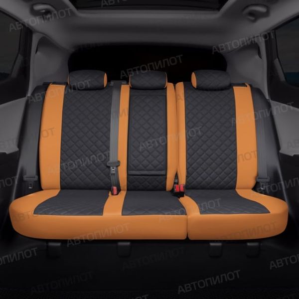 Чехлы Автопилот Экокожа Ромб на Jaecoo J7 (2023+) Чехлы Автопилот Экокожа Ромб на Jaecoo J7 (2023+)