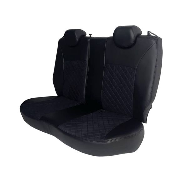 Чехлы Алькантара на Nissan Almera G11-G15 2013-2018 г.в. Чехлы Алькантара на Nissan Almera G11-G15 2013-2018 г.в.