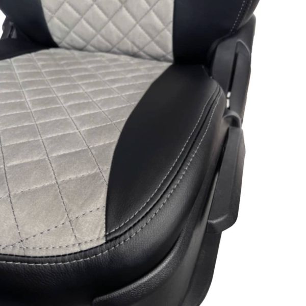 Чехлы Алькантара на Nissan Almera G11-G15 2013-2018 г.в. Чехлы Алькантара на Nissan Almera G11-G15 2013-2018 г.в.