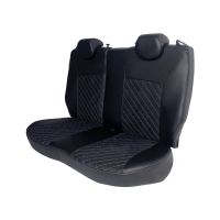 Чехлы Алькантара на Nissan Almera G11-G15 2013-2018 г.в. Чехлы Алькантара на Nissan Almera G11-G15 2013-2018 г.в.