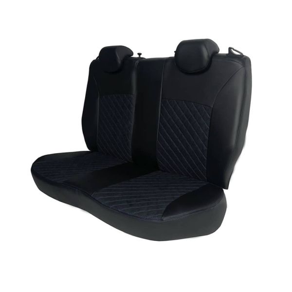 Чехлы Алькантара на Nissan Almera G11-G15 2013-2018 г.в. Чехлы Алькантара на Nissan Almera G11-G15 2013-2018 г.в.