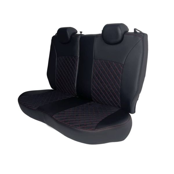 Чехлы Алькантара на Nissan Almera G11-G15 2013-2018 г.в. Чехлы Алькантара на Nissan Almera G11-G15 2013-2018 г.в.