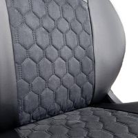 Чехлы Алькантара на Nissan Almera G11-G15 2013-2018 г.в. Чехлы Алькантара на Nissan Almera G11-G15 2013-2018 г.в.