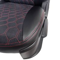 Чехлы Алькантара на Nissan Almera G11-G15 2013-2018 г.в. Чехлы Алькантара на Nissan Almera G11-G15 2013-2018 г.в.