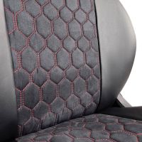 Чехлы Алькантара на Nissan Almera G11-G15 2013-2018 г.в. Чехлы Алькантара на Nissan Almera G11-G15 2013-2018 г.в.