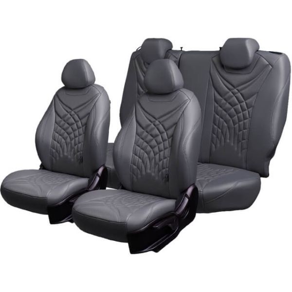 Чехлы Премиум Экокожа Байрон Президент|Жук на Haval Jolion