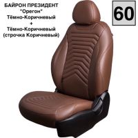 Чехлы Премиум Экокожа Байрон Президент|Жук на Nissan Almera N16 2000-2006 г.в. Чехлы Премиум Экокожа Байрон Президент|Жук на Nissan Almera N16 2000-2006 г.в.
