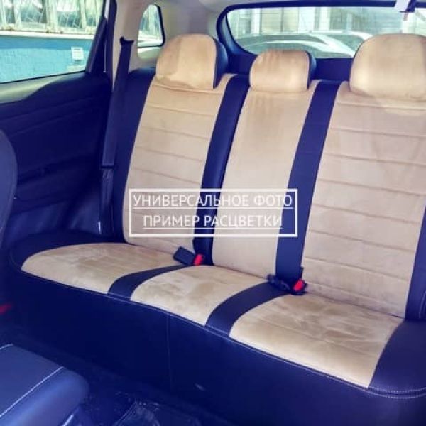 Чехлы Автопилот Алькантара на Renault Dokker 40/60 (2012+)