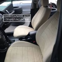 Чехлы Автопилот Алькантара на Renault Dokker 40/60 (2012+)