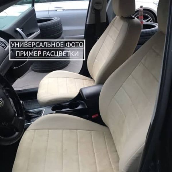 Чехлы Автопилот Алькантара на Renault Dokker 40/60 (2012+)