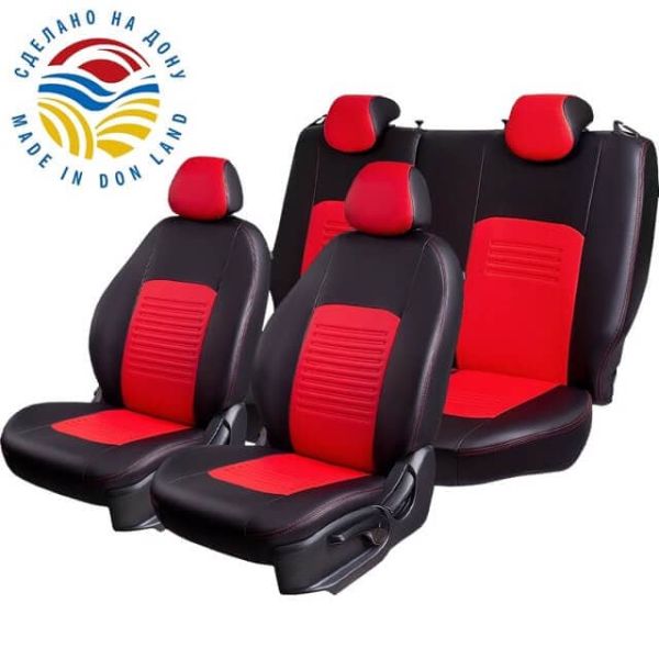 Чехлы Экокожа Турин Классик на Chery Fora Чехлы Экокожа Турин Классик на Chery Fora