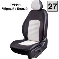 Чехлы Экокожа Турин Классик на Daewoo Lanos
