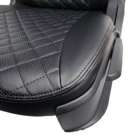 Чехлы Экокожа Ромб на Nissan Almera Classic 2006-2013 г.в. Чехлы Экокожа Ромб на Nissan Almera Classic 2006-2013 г.в.