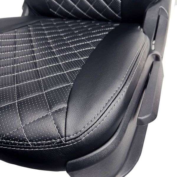 Чехлы Экокожа Ромб на Nissan Almera Classic 2006-2013 г.в. Чехлы Экокожа Ромб на Nissan Almera Classic 2006-2013 г.в.