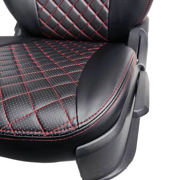 Чехлы Экокожа Ромб на Nissan Almera Classic 2006-2013 г.в. Чехлы Экокожа Ромб на Nissan Almera Classic 2006-2013 г.в.