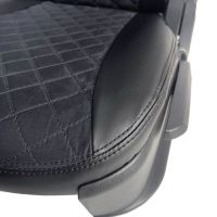 Чехлы Алькантара на Nissan Almera G11-G15 2013-2018 г.в. Чехлы Алькантара на Nissan Almera G11-G15 2013-2018 г.в.