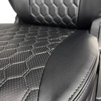 Чехлы Экокожа Ромб на Nissan Almera Classic 2006-2013 г.в. Чехлы Экокожа Ромб на Nissan Almera Classic 2006-2013 г.в.